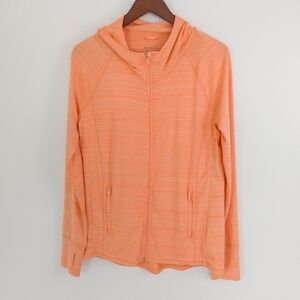 Athleta Pacifica Illume UPF Relaxed Jacket Orange Size Medium